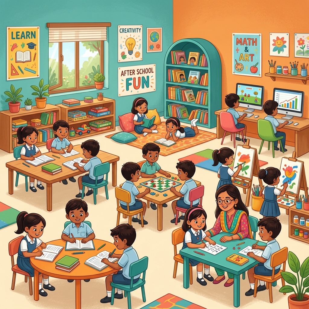 Smart Champs Pre Schools — After School enrichment program with homework help and creative activities